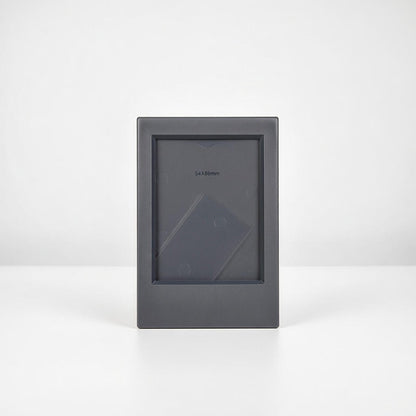 black mini picture frame on a white background