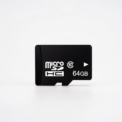 64GB microSDHC card on a white background